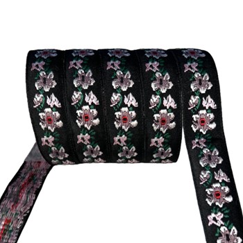 TAŚMA OZDOBNA BOHO ETNO LUDOWA 20 MM